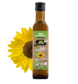 BIG NATURE Olej Słonecznik. BIO 500 ml
