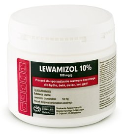 LEWAMIZOL 10% 1 KG, 100 MG/G, PROSZEK