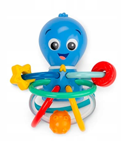 BABY EINSTEIN GRYZAK Z GRZECHOTKĄ OŚMIORNICA 0M+
