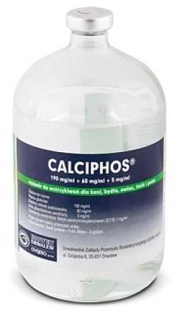 CALCIPHOS (190MG+5MG)/ML 250 ML, ROZTWÓR