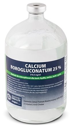 CALCIUM BOROGLUCONATUM 25% 250 ML