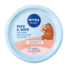 NIVEA BABY  KREM D/TWARZY I CIAŁA 200 ML