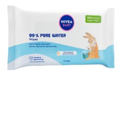 NIVEA BABY  CHUST.57 SZT.BIO PURE WATER