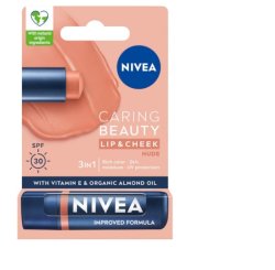 NIVEA POMADKA CARING BEA.3W1 NUDE