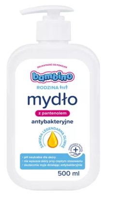 BAMBINO 3+ MYDŁO 500 ML ANTYBAKT.D/RĄK