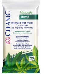 CHUSTECZKI INTYMNE CLEANIC 20 HEMP