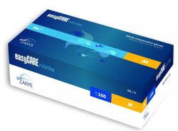 RĘKAWICE NITRYLOWE BEZPUDROWE M 100