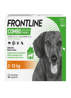 FRONTLINE COMBO SPOT-ON DLA PSÓW S 3 P.