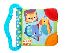  BRIGHT STARTS KSIĄŻECZKA EDUKACYJNA Z GRYZAKIEM 3M+
