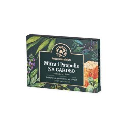 HERBAL Mirra i Propolis na gardło 12pas.