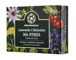 HERBAL Lawenda i Różeniec na stres 30k*