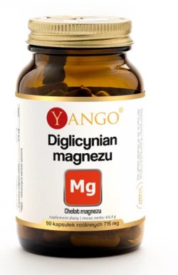 YANGO Diglicynian magnezu 715mg 90 kaps.