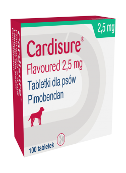 CARDISURE FLAVOURED 2,5 MG 100 TABLETEK