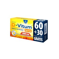 D-VITUM forte 2000 jm 90 kaps.OLEOFARM