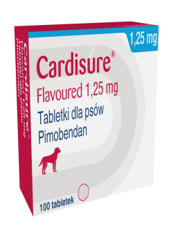 CARDISURE FLAVOURED 1,25 MG 100 TABLETEK