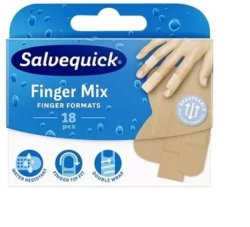 PLAST.SALVEQUICK - FINGER MIX 18SZT