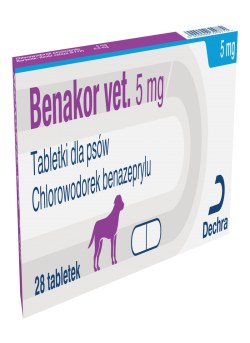 BENAKOR VET 5 MG 28 T. TABLETKI DLA PSÓW