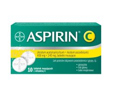 Aspirin C/BAYER/400mg+240mg 10 tabl.