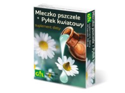 Mleczko Pszczele+pyłek kwiat.48k. 596mg