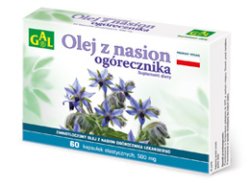 Biogal-OLEJ z Ogórecznika 500 GAL60kaps.
