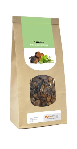 MycoMedica Chaga w proszku BIO 100g