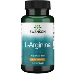 SWANSON L-Arginina 500mg -100kaps