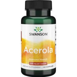SWANSON Acerola 500mg 60kaps.