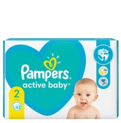 PAMPERSY ACTIVE 2 MINI 43         4-8KG