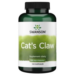 SWANSON Cat's Claw 500 mg 100kaps.
