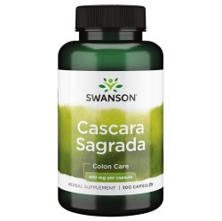 SWANSON Cascara Sagrada 450 mg 100 kaps.