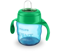 AVENT KUBEK Z USTNIKIEM 6M+, 200ML NIEBIESKI 551/05