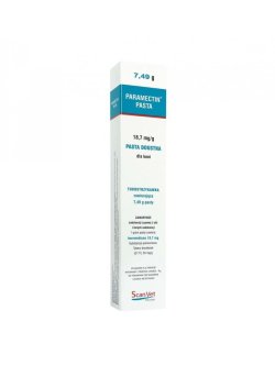 PARAMECTIN PASTA 18,7 MG/1G,