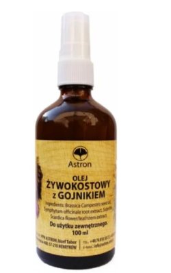 Olej żywokost. z gojnikiem 100ml ASTRON