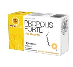 Propolis Forte /APIPOL/pomarań. 30 tabl.