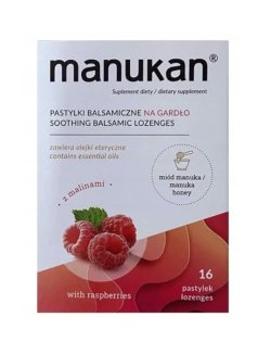 Manukan pastylki z malinami 16 szt.ALBA*