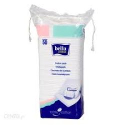 PLATKI KOSMET.BELLA 50 KWADR SZT