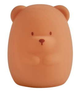 NATTOU LAMPKA NOCNA SILIKONOWA MIŚ 12 CM