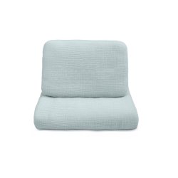 YOONCO MUŚLINOWY KOMPLET PODUSZKA+KOŁDERKA MIĘTA