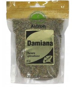 Zioł.Liść Damiana skrawki  50g ASTRON
