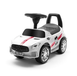 BABY MIX JEŻDZIK Z DZWIĘKIEM RACER BIAŁY