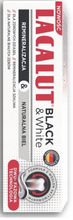 PASTA LAKALUT 75 ML BLACK & WHITE