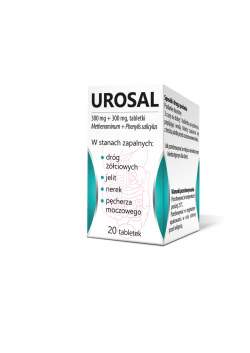 Urosal Tabletki 300+300mg 20 tabl