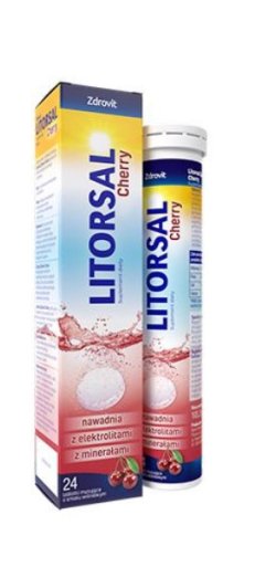 *LITORSAL 24 TABL.MUS.CHERRY ZDROVIT