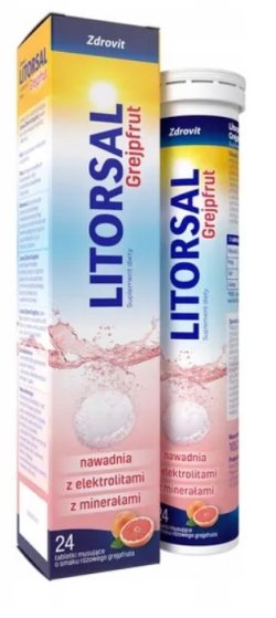 *LITORSAL 24 TABL.MUS.GREJPFRUT ZDROVIT