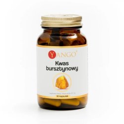 YANGO Kwas bursztynowy 90 kaps.