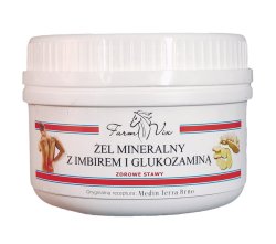 FARM-VIX Mineralny Żel imbir/gluk.250ml