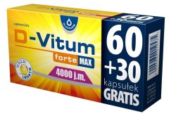 D-VITUM forte MAX 4000 j.m. 90kaps.