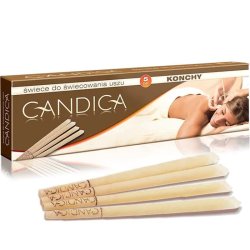 AURA HERBALS Konchy Candica d/uszu 5 par