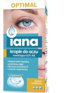 *KROPLE DO OCZU OPTIMAL 0,1% HA 10ML