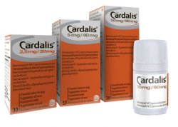 CARDALIS 2,5MG/20MG 30 TABLETEK DLA PSÓW